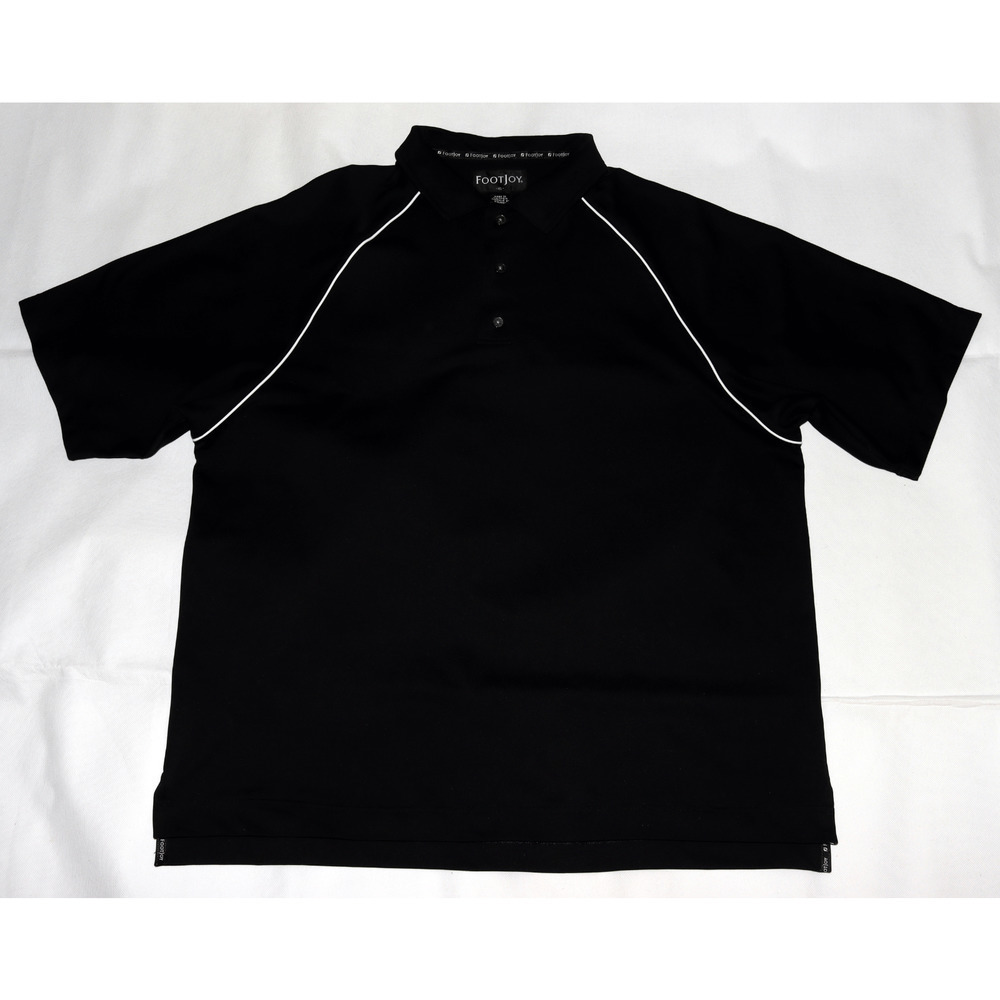 FootJoy Men's Short Sleeve Golf Polo Piping Shirt‎ Size XL